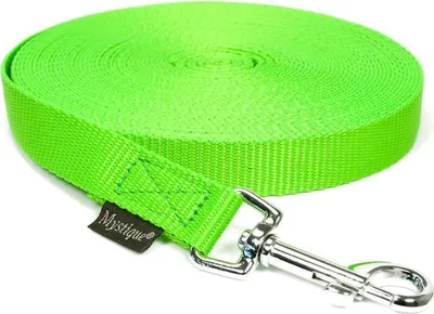 Produktbild von Mystique® Nylon Schleppleine 20mm neongrün 6m