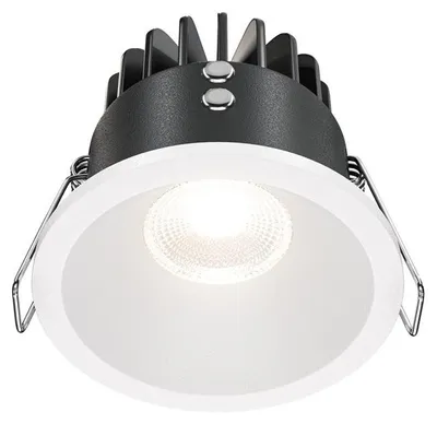 Productafbeelding van Maytoni Zoom LED inbouwspot, 6W, dimbaar, wit, IP65, 90Ra, Ø6mm, warmwit