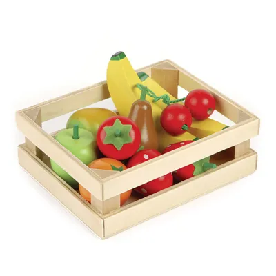 Produktbild von Tidlo Holzkiste mit Obst