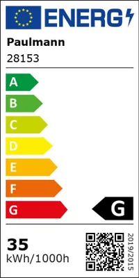 Produktbild von 10 x LED Quality Reflektor 3,5W GU10 Fassung 230V Warmweiß 560cd/25°  Paulmann 28153.10
