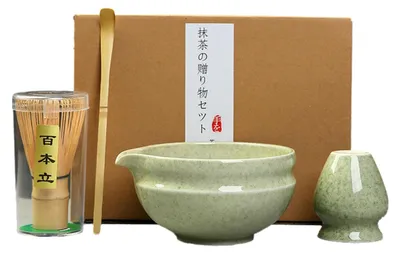 Produktbild von Matcha-Set – 4-teiliges Set mit Teekanne und Zubehör