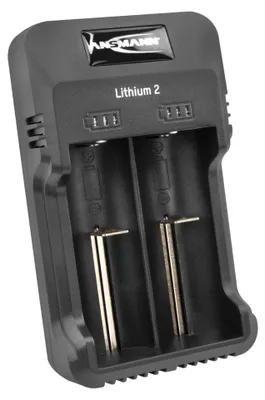 Produktbild von ANSMANN Akku Ladegerät mit LED für 1-2 NiMH Akkus & Li-Ion 3,6V/3,7V