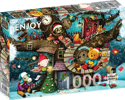 Image de Puzzle 1000 pièces Enjoy – Conte de Noël