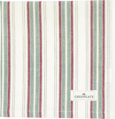 Produktbild von Greengate Carola Stoffserviette red 40 x 40 cm