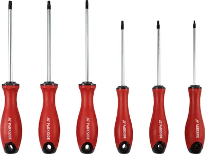 Produktbild von PARKSIDE® Schraubendrehersatz 6tlg. (Schraubendrehersatz Torx)