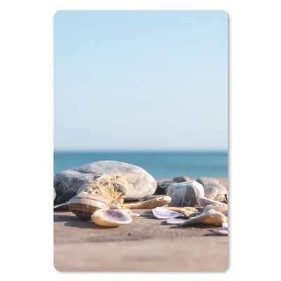 Produktbild von MuchoWow® Mauspad Mousepad Muscheln - Strand - Meer - Sommer - Sonne 18x27 cm - Mousepads - Maus Mat - Pad - Mausunterlage