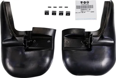 Produktbild von Original Fiat Schmutzfänger Schmutzlappen Satz vorne Ducato 250 Schwarz 50901517