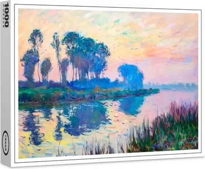 Image de raxxa Premium-Puzzle "Scène printanière paisible à Havelland", 1000 pièces