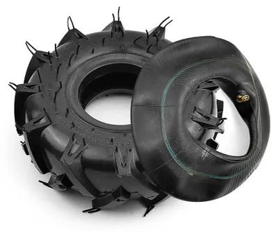Produktbild von 3.50-4 Pneumatischer Landwirtschaftsreifen, 10-Zoll-Geländereifen, 17 mm Achsdurchmesser
