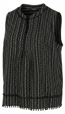 Productafbeelding van Scotch & Soda T-shirt van katoen, zwart, maat S