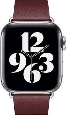 Produktbild von Uhrband Apple Watch Apple MY652ZM/A 40 mm Granatrot Haut