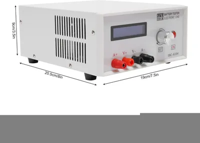 Zdjęcie produktu dla Tester baterii EBC-A10H - Elektroniczne obciążenie 150W - 30V 10A - Wyświetlacz LCD - Do akumulatorów litowo-jonowych (LiFePO4) i akumulatorów ołowiowych - Wtyczka EU - Kolor: kość słoniowa