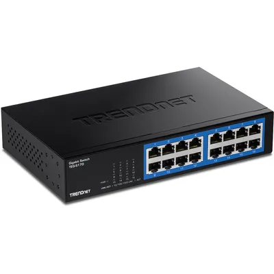 Obrázek produktu pro TRENDnet TEG S17D - Switch - 16 x 10/100/1000