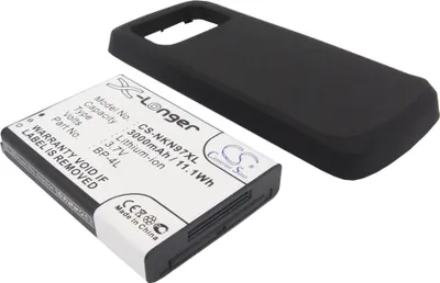 Immagine prodotto di TECHTEK Batteria compatibile con [Nokia] N97 sostituisce BP-4L