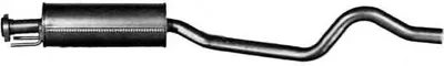 Produktbild von VEGAZ OS-356IMA Mittelschalldämpfer Schalldämpfer für OPEL Astra F CC (T92) Astra F Limousine (T92) Astra F Cabrio (T92)