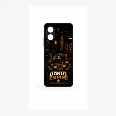 Productafbeelding van Xiaomi Redmi 13C 4G hoesje, telefoonhoesje, beschermhoes met donutmotief – LUNØIR ©