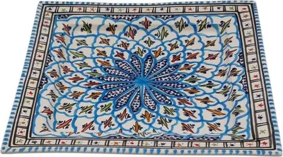 Immagine prodotto di Piatto da portata quadrato turchese Bakir - L 30 cm