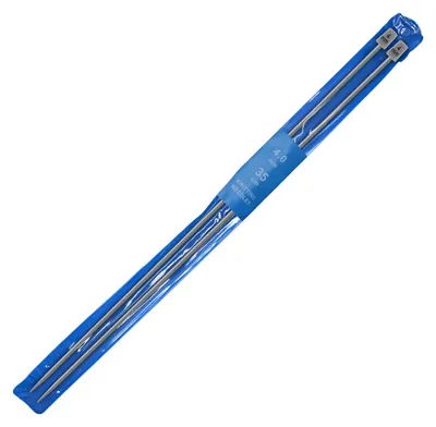 Aluminium-Stricknadeln 2 Stk. 35 cm, 4 mm
