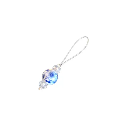 Produktbild von Knit Pro Maschenmarkierer Blooming Blue 12 Stück