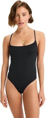 Produktbild von Roxy Beach Classics Strappy Badeanzug Schwarz S Damen Schwarz S