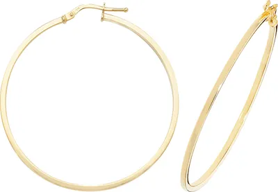 Image de Boucles d'Oreilles Femme Or 375/1000 - 40mm; TRS375929KYMM40