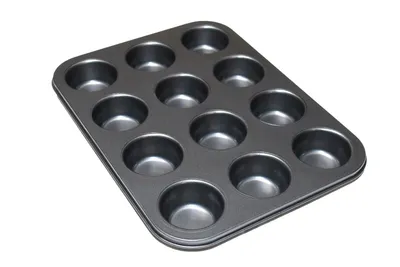 Produktbild von Backform Backblech 12 er Muffinform Muffin antihaftbeschichtet Kuchenform SHW