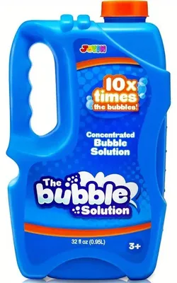 Immagine prodotto di Liquido per bolle di sapone – Ricarica per macchine e pistole per bolle di sapone – Concentrato – 946 ml – Blu