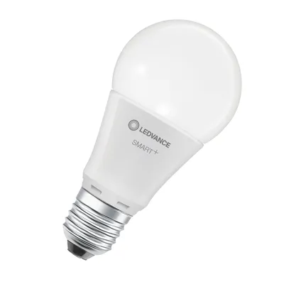 Produktbild von LEDVANCE 00217479, Intelligentes Leuchtmittel, WLAN, Edelstahl, Weiß, Integrierte LED, E27, A-Form