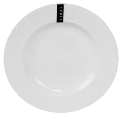 Image de Assiette à dessert Croft 20,5cm, blanc