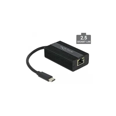 Productafbeelding van Adapter USB-C > 2,5 Gigabit LAN RJ45 van Delock