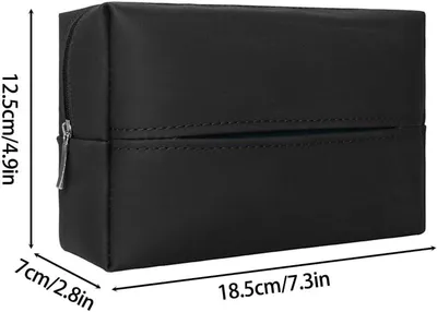 Taschentuchhalter für Auto - Leren Gesichtsmaskenbox mit verstellbarem Riemen für Auto und Lkw