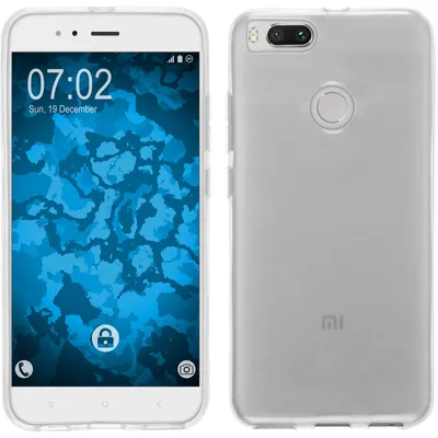 Produktbild von PhoneNatic Case kompatibel mit Xiaomi Mi 5x / Mi A1 - clear Silikon Hülle Slimcase Cover