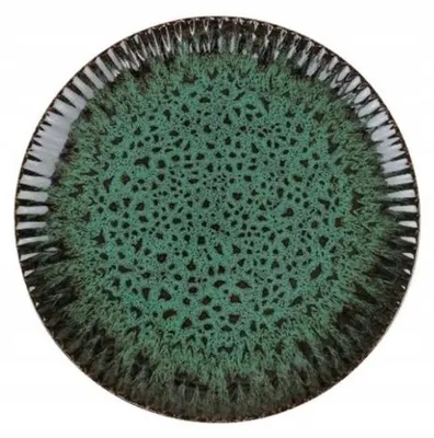 Produktbild von Lubiana Stoneware Teller "Jade" Speiseteller 27 cm Keramik Grün