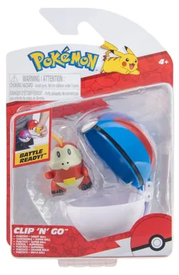 Zdjęcie produktu dla Pokemony Clip 'n' Go Figurka Fuecoco i Great Ball - PKW4156