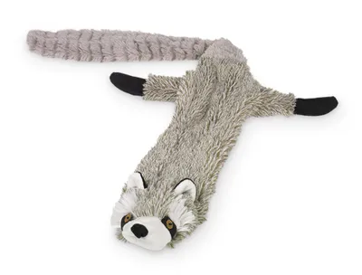 Produktbild von Nobby Plüsch Waschbär für Hunde, flach, 91 cm