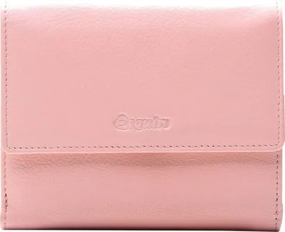 Image de Esquire Cuir porte-monnaie Viktoria Wallet With Flap Apricot Blush rose