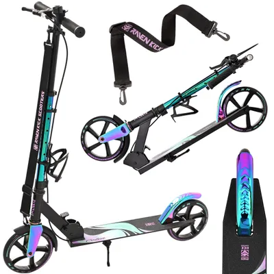 Zdjęcie produktu dla Hulajnoga Raven Celia Black 200 mm z hamulcem ręcznym