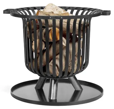 Productafbeelding van CookKing Verona vuurkorfset, 60 cm, inclusief bodemplaat