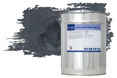 Productafbeelding van Wixx Schuttingolie UV+ - Zwart - 1L