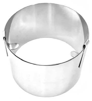 Produktbild von Kuchpol Verstellbarer Tortenring aus Edelstahl, 12cm