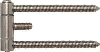 Produktbild von SFS Stahlzargenband (Türband) 3-teilig mit Aushängesicherung 18x61mm vernickelt