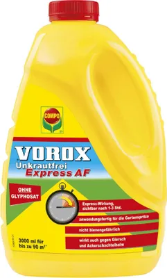 Produktbild von COMPO VOROX® Unkrautfrei Express AF 3 Liter anwendungsfertig für bis zu 90 m²