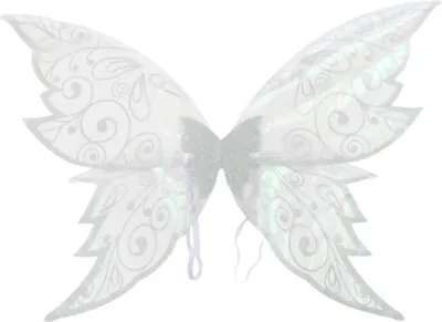 Produktbild von Feenflügel für Mädchen und Frauen, Halloween, Elfen-Cosplay-Zubehör, Organza-Schmetterlingsfeenkostüm zum Anziehen, Partygeschenke