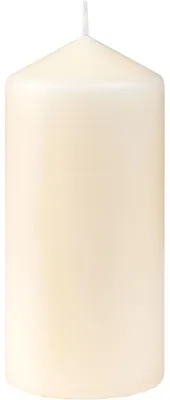 Produktbild von 6 DUNI Stumpenkerzen cream, 130x60 mm, 148440