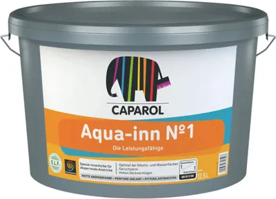 Produktbild von Caparol Aqua-inn N°-1, weiß, 12,5 Liter : 12,5 Liter