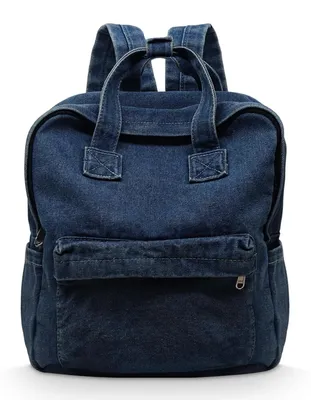 Immagine prodotto di Zaino da donna in denim, ideale per la scuola e i viaggi