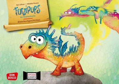 Produktbild von Furzipups, der Knatterdrache. Kamishibai Bildkartenset