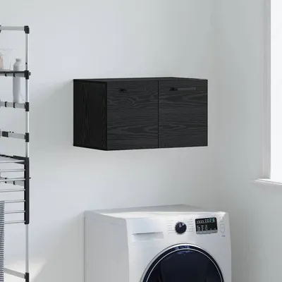 Produktbild von Wandschrank Schwarze Eiche 60 x 36.5 x 35 cm Holzwerkstoff