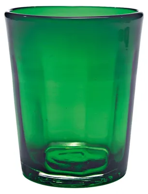 Produktbild von Zafferano Set aus 6 Trinkgläsern der Serie Bei aus mundgeblasenem Glas, grüne Farbe, handgefertigt, elegant und widerstandsfähig