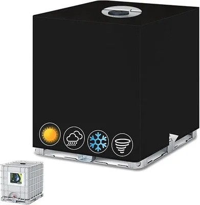 Produktbild von IBC-Tankabdeckung 1000L - Wasserfest, UV-beständig, langlebig